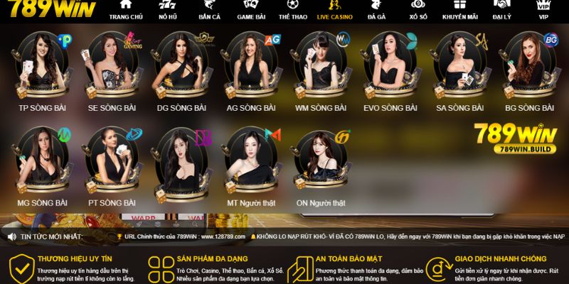 Giới thiệu Sảnh Casino siêu hot trong hè 2024